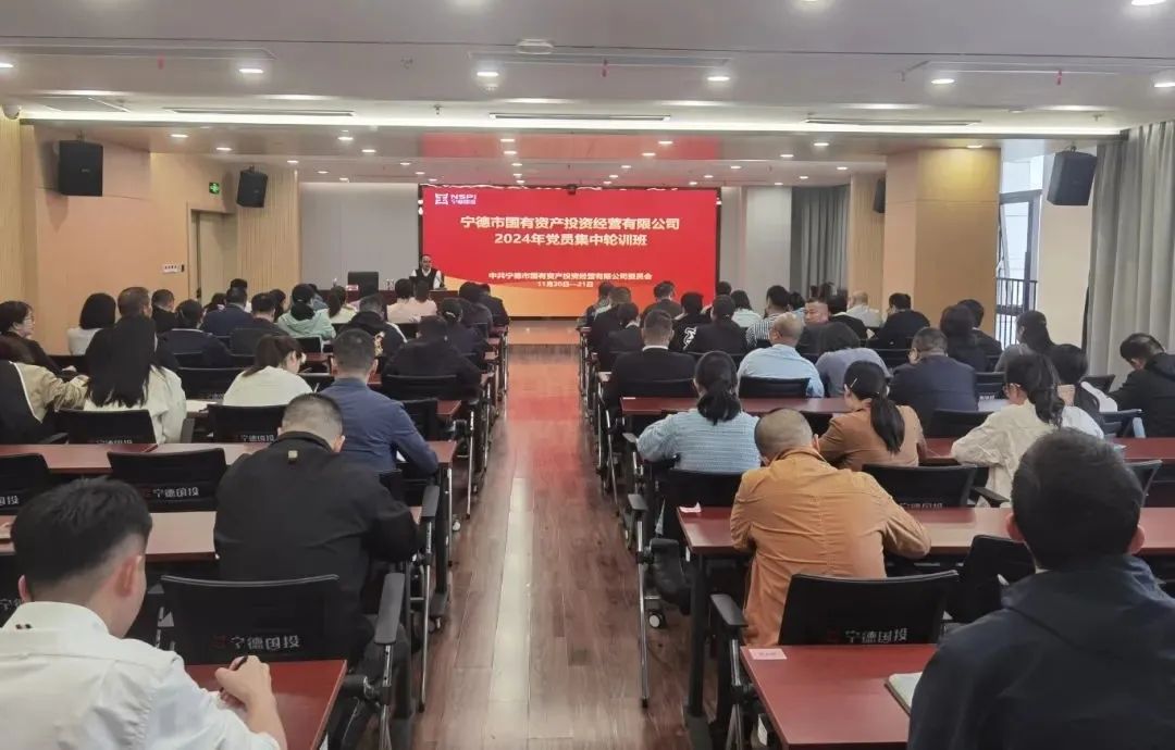 市国投公司举办2024年党员集中轮训班