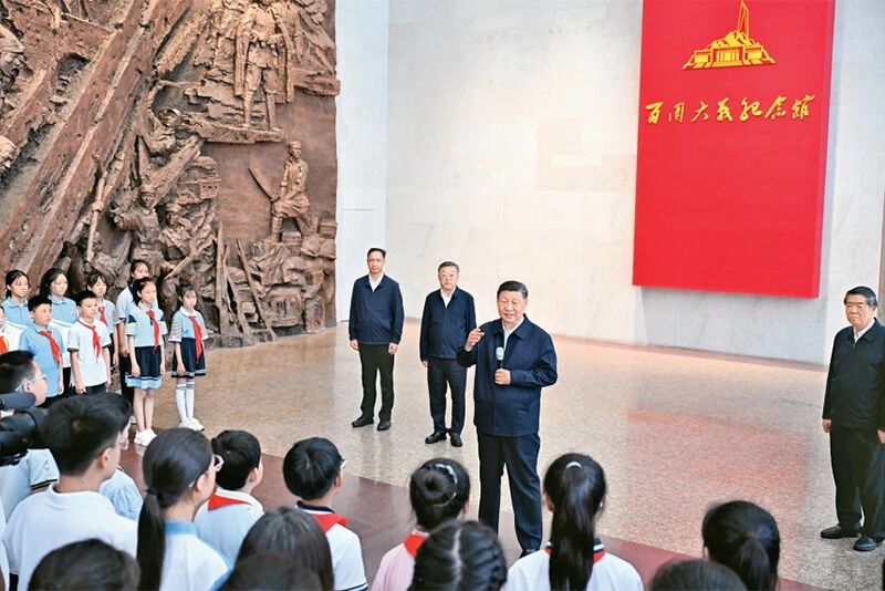 【转载】习近平:弘扬伟大抗战精神,向着中华民族伟大复兴的光辉彼岸奋勇前进