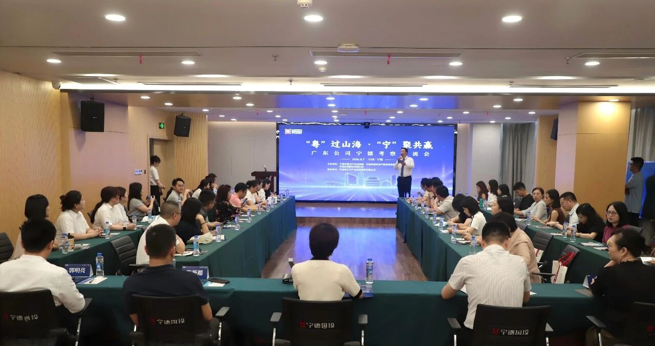 粤港澳大湾区企业家代表团来宁考察交流